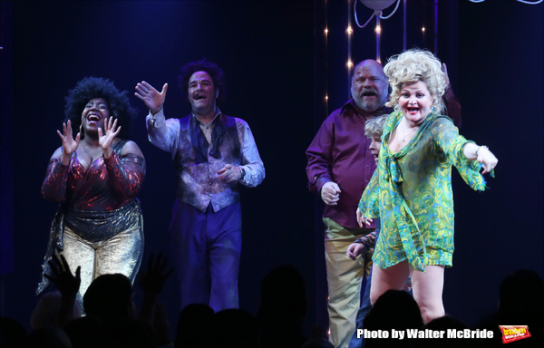 Photo Coverage: DISASTER! Discos to Broadway- Inside the Opening Night Curtain Call! Image