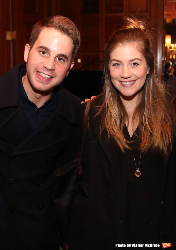 Ben Platt and Laura Dreyfuss Photo