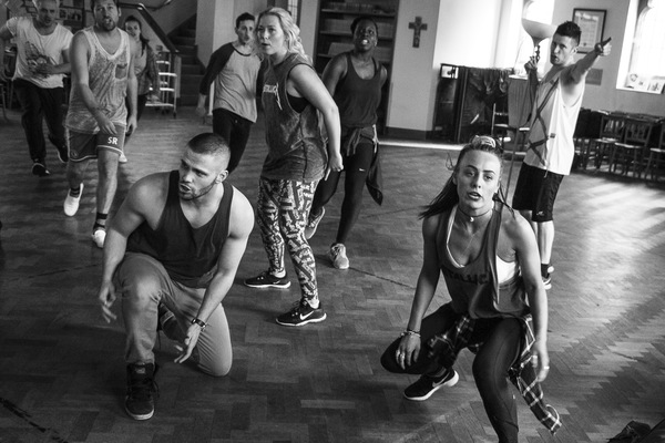 Photo Flash: Company Rocks Rehearsal for the UK Tour of AMERICAN IDIOT Image