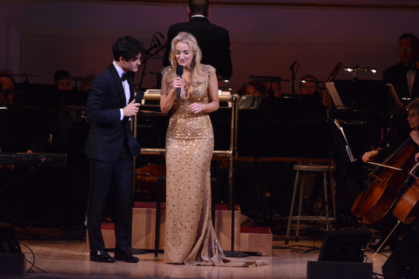 Darren Criss and Betsy Wolfe Photo