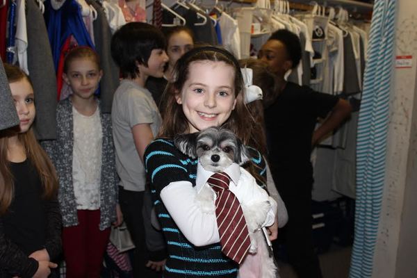 Photo Flash: Tinkerbelle the Dog Officially Becomes a Maggot at MATILDA! Image