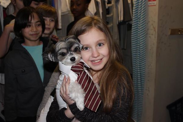 Photo Flash: Tinkerbelle the Dog Officially Becomes a Maggot at MATILDA! Image