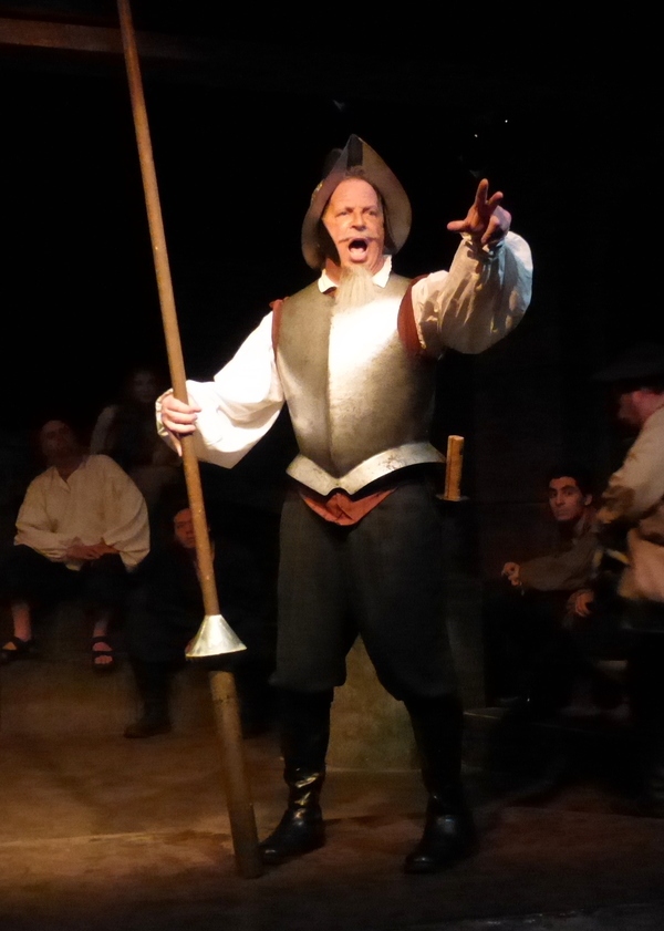 Ben Lupejkis stars as Don Quixote de La Mancha in the Kentwood Players production of  Photo