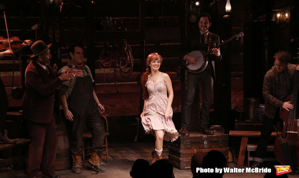 Photo Coverage: Steven Pasquale & the Cast of THE ROBBER BRIDEGROOM Take Opening Night Bows! Image