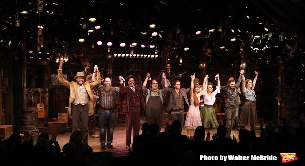 Photo Coverage: Steven Pasquale & the Cast of THE ROBBER BRIDEGROOM Take Opening Night Bows! Image