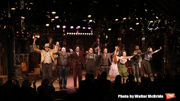 Photo Coverage: Steven Pasquale & the Cast of THE ROBBER BRIDEGROOM Take Opening Night Bows! Image