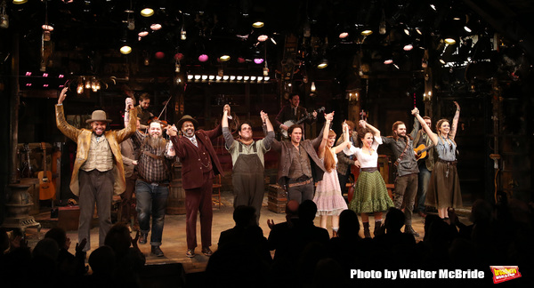 Photo Coverage: Steven Pasquale & the Cast of THE ROBBER BRIDEGROOM Take Opening Night Bows! Image