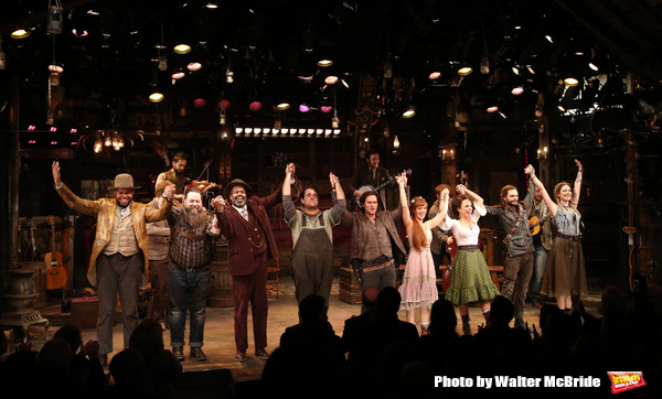 Photo Coverage: Steven Pasquale & the Cast of THE ROBBER BRIDEGROOM Take Opening Night Bows! Image