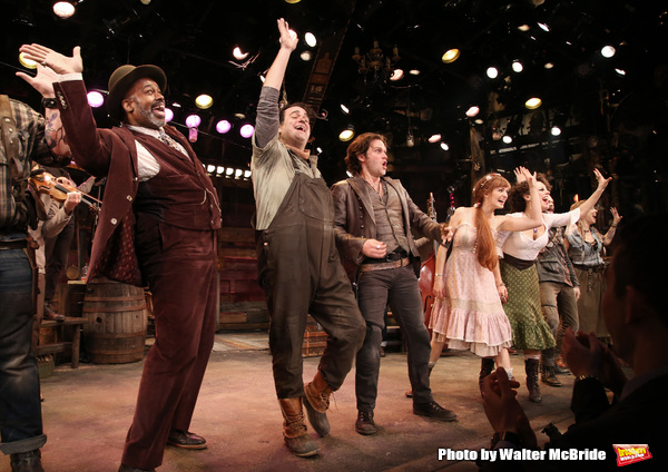 Photo Coverage: Steven Pasquale & the Cast of THE ROBBER BRIDEGROOM Take Opening Night Bows! Image