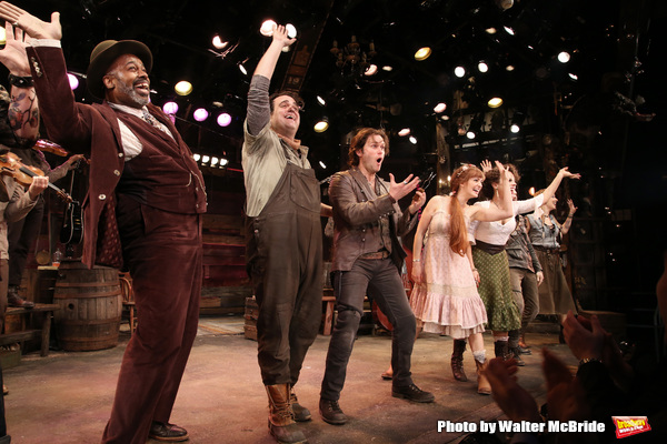 Photo Coverage: Steven Pasquale & the Cast of THE ROBBER BRIDEGROOM Take Opening Night Bows! Image