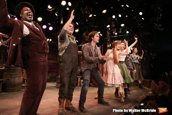 Photo Coverage: Steven Pasquale & the Cast of THE ROBBER BRIDEGROOM Take Opening Night Bows! Image