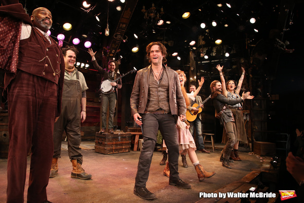 Photo Coverage: Steven Pasquale & the Cast of THE ROBBER BRIDEGROOM Take Opening Night Bows! Image