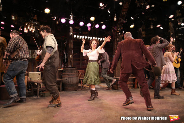 Photo Coverage: Steven Pasquale & the Cast of THE ROBBER BRIDEGROOM Take Opening Night Bows! Image