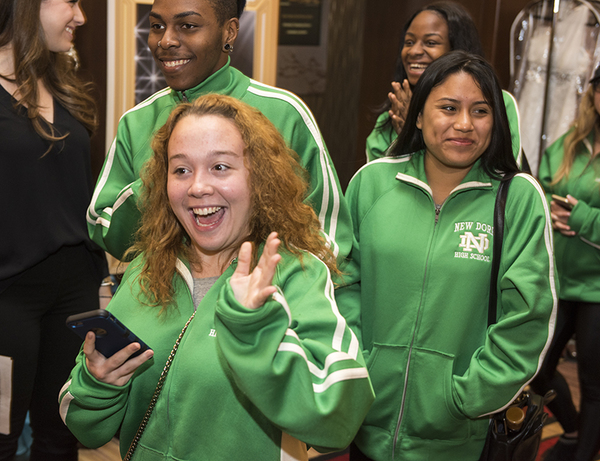 Photo Flash: Broadway's Eden Duncan-Smith Attends TLC's SAY YES TO THE PROM Initiative in NYC Image