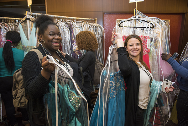 Photo Flash: Broadway's Eden Duncan-Smith Attends TLC's SAY YES TO THE PROM Initiative in NYC Image