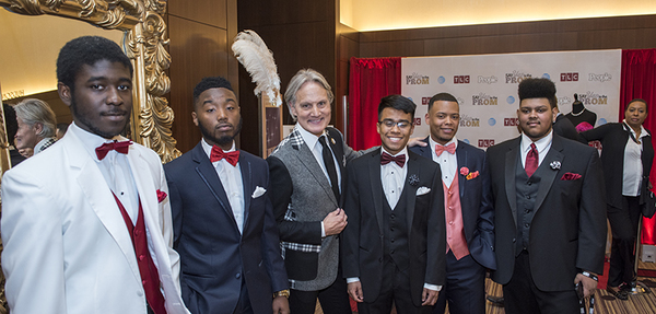 Photo Flash: Broadway's Eden Duncan-Smith Attends TLC's SAY YES TO THE PROM Initiative in NYC Image