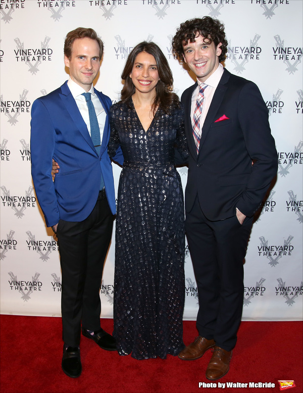 Ryan Spahn, Sarah Stern and Michael Urie  Photo