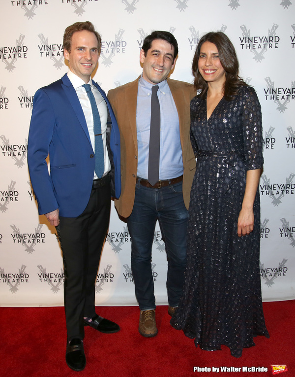 Ryan Spahn, Evan Cabnet and Sarah Stern Photo