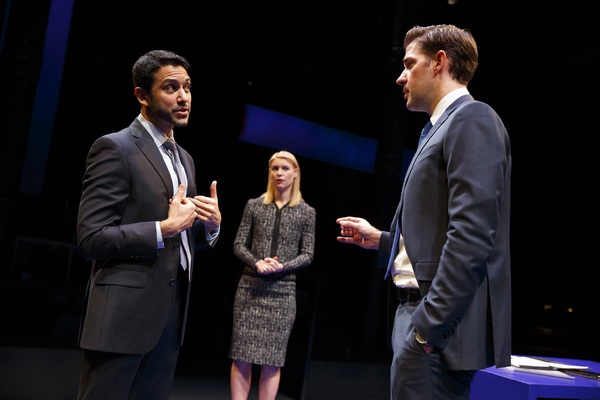 Photo Flash: First Look at John Krasinski, Claire Danes and More in DRY POWDER at The Public Image