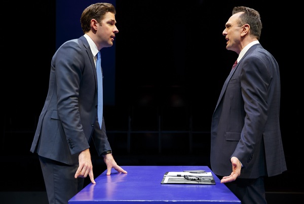 Photo Flash: First Look at John Krasinski, Claire Danes and More in DRY POWDER at The Public Image