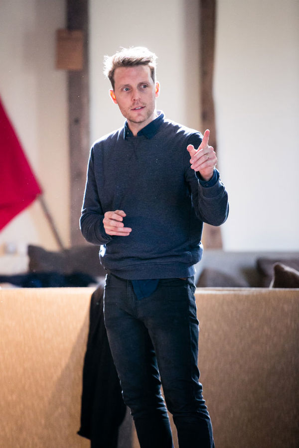 Photo Flash: First Look at Alastair Whatley, Graeme Brookes and More in Rehearsals for INVINCIBLE Image