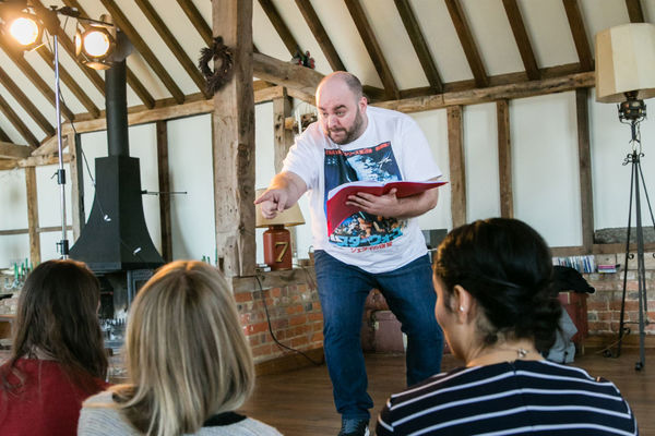 Photo Flash: First Look at Alastair Whatley, Graeme Brookes and More in Rehearsals for INVINCIBLE Image