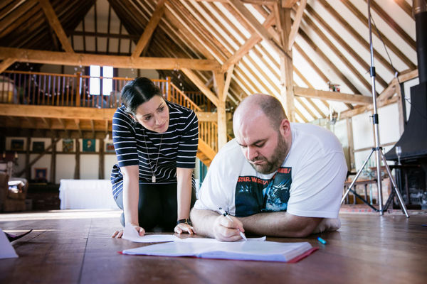 Photo Flash: First Look at Alastair Whatley, Graeme Brookes and More in Rehearsals for INVINCIBLE Image