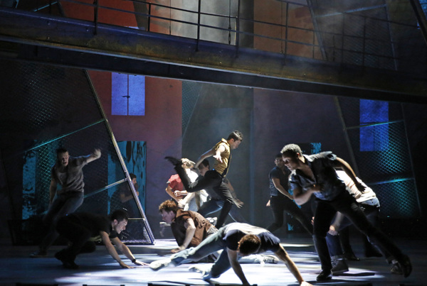 Photo Flash: First Look at Paramount Theatre's Sweeping WEST SIDE STORY Image