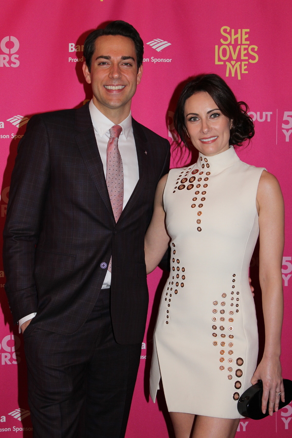 Zachary Levi and Laura Benanti Photo