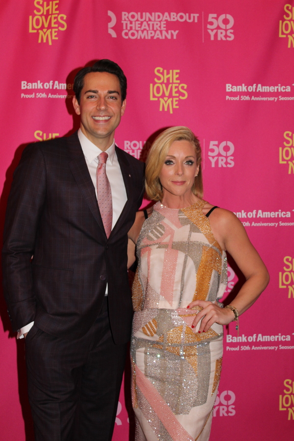 Zachary Levi and Jane Krakowski Photo