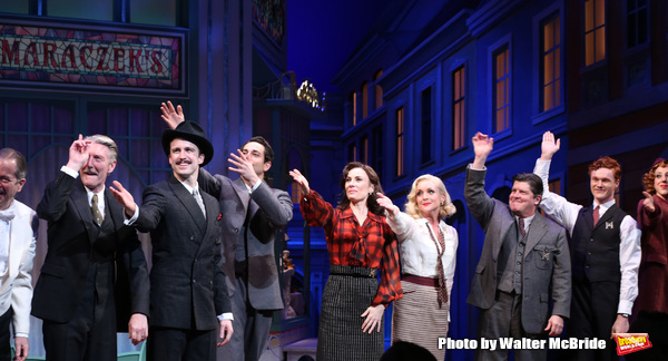 Peter Bartlett, Byron Jennings, Gavin Creel, Zachary Levi, Laura Benanti, Jane Krakow Photo