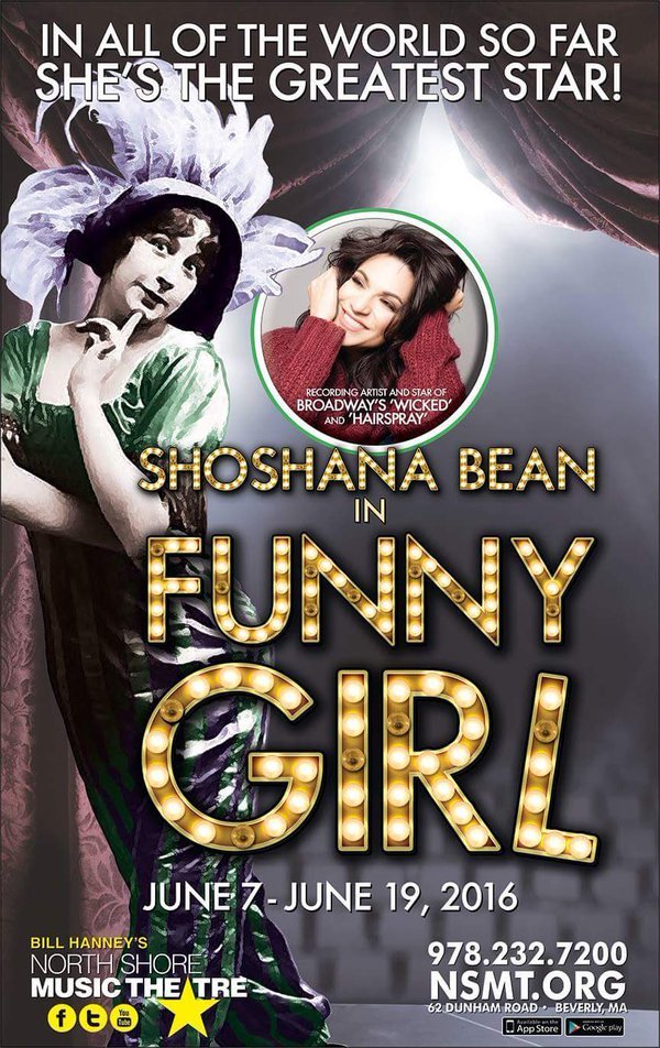Photo Flash: Poster Revealed for Shoshana Bean Led FUNNY GIRL at NSMT 