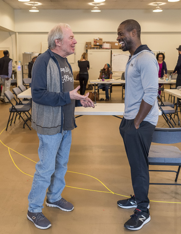 Cast members Michael McKean and Sterling K. Brown Photo