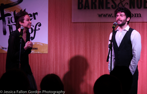 Photo Coverage: Broadway's FIDDLER ON THE ROOF Celebrates Cast Recording at Barnes & Noble Image