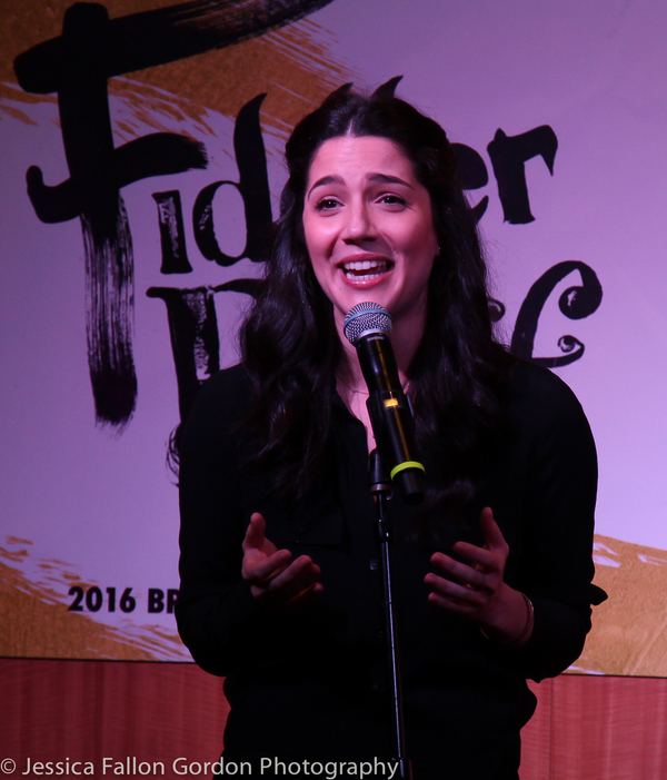 Photo Coverage: Broadway's FIDDLER ON THE ROOF Celebrates Cast Recording at Barnes & Noble Image