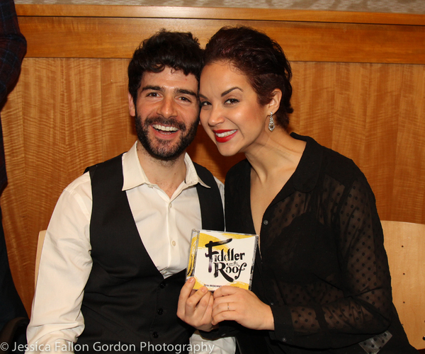 Photo Coverage: Broadway's FIDDLER ON THE ROOF Celebrates Cast Recording at Barnes & Noble Image