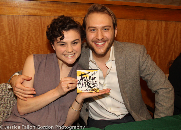 Photo Coverage: Broadway's FIDDLER ON THE ROOF Celebrates Cast Recording at Barnes & Noble Image