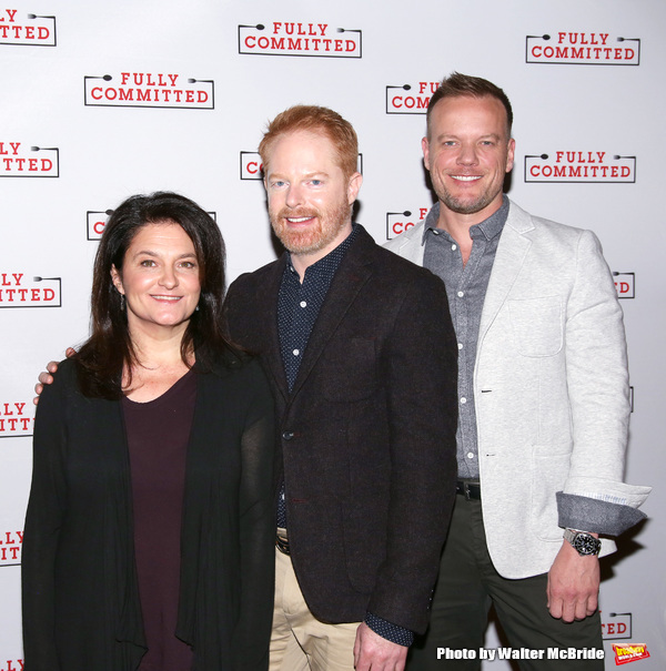 Playwright Becky Mode, actor Jesse Tyler Ferguson and  Jason Moore  Photo