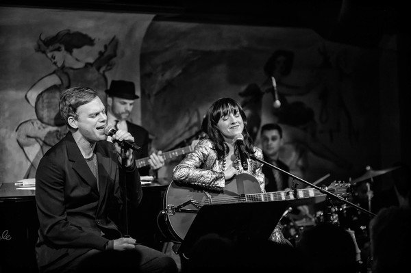 Photo Flash: Lena Hall & Michael C. Hall Reunite at Cafe Carlyle in RADIOHEAD: OBSESSED Tribute  Image