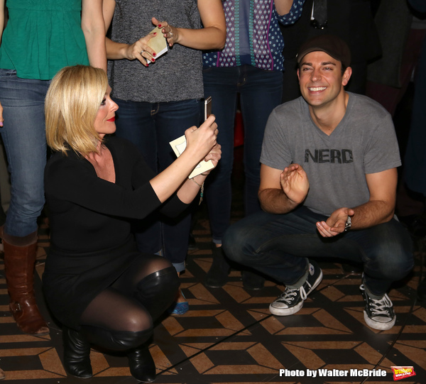  Jane Krakowski and Zachary Levi Photo