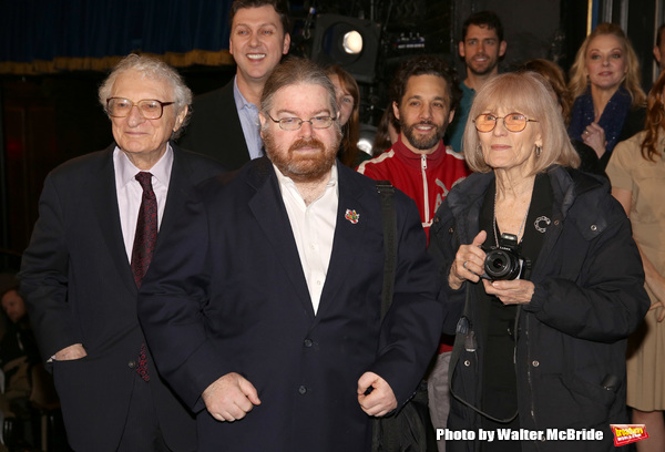 Sheldon Harnick with Margery Gray and son with Warren Carlyle  Photo