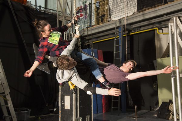 Photo Flash: In Rehearsal for Mischief Theatre's THE COMEDY ABOUT A BANK ROBBERY Image