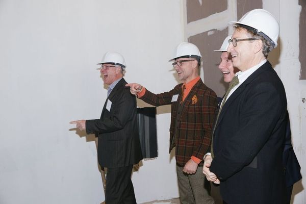 Photo Flash: MCC Theater Breaks Ground on New Home with Help from Zachary Quinto and More 
