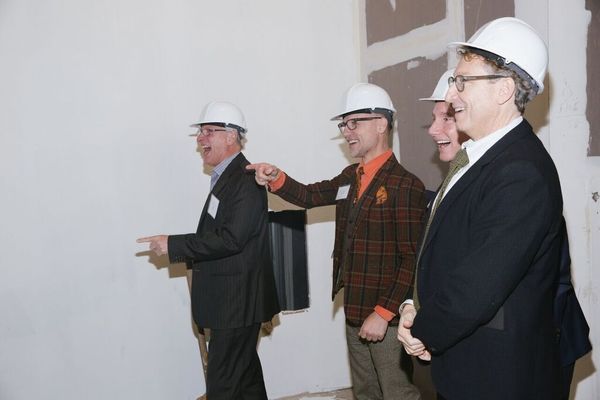 Photo Flash: MCC Theater Breaks Ground on New Home with Help from Zachary Quinto and More Image