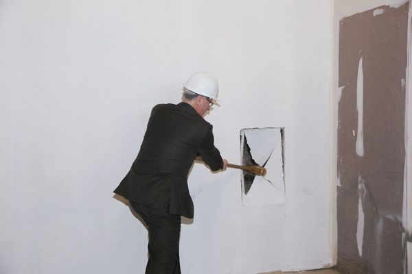 Photo Flash: MCC Theater Breaks Ground on New Home with Help from Zachary Quinto and More Image