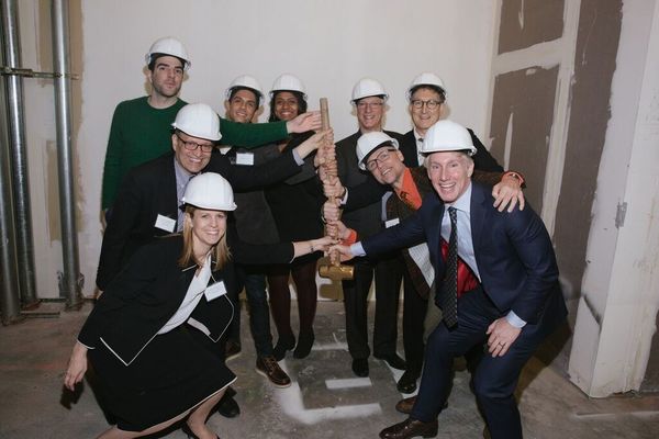 Photo Flash: MCC Theater Breaks Ground on New Home with Help from Zachary Quinto and More 