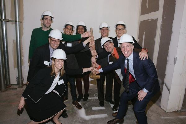 Photo Flash: MCC Theater Breaks Ground on New Home with Help from Zachary Quinto and More Image