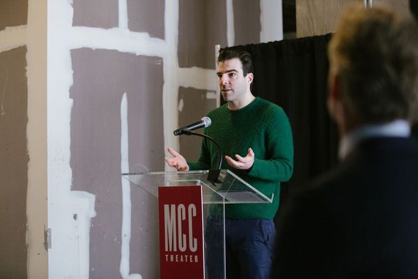 Photo Flash: MCC Theater Breaks Ground on New Home with Help from Zachary Quinto and More Image
