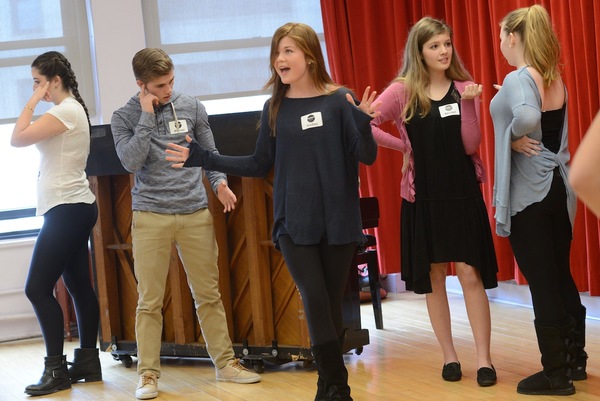 Photo Flash: HAMILTON's Jonathan Groff Leads Broadway Workshop Master Class 