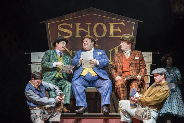 Photo Flash: First Look at Richard Fleeshman, Maxwell Caulfield, Louise Dearman and More in GUYS AND DOLLS UK Tour Image